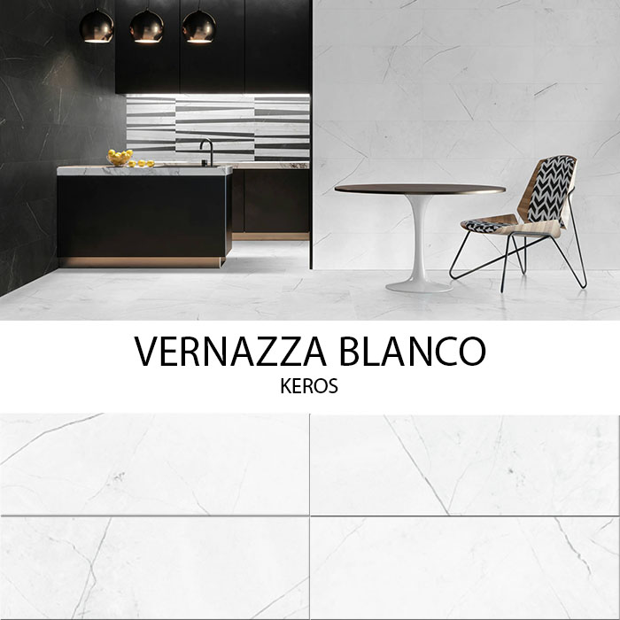 KEROS VERNAZZA BLANCO 30x90